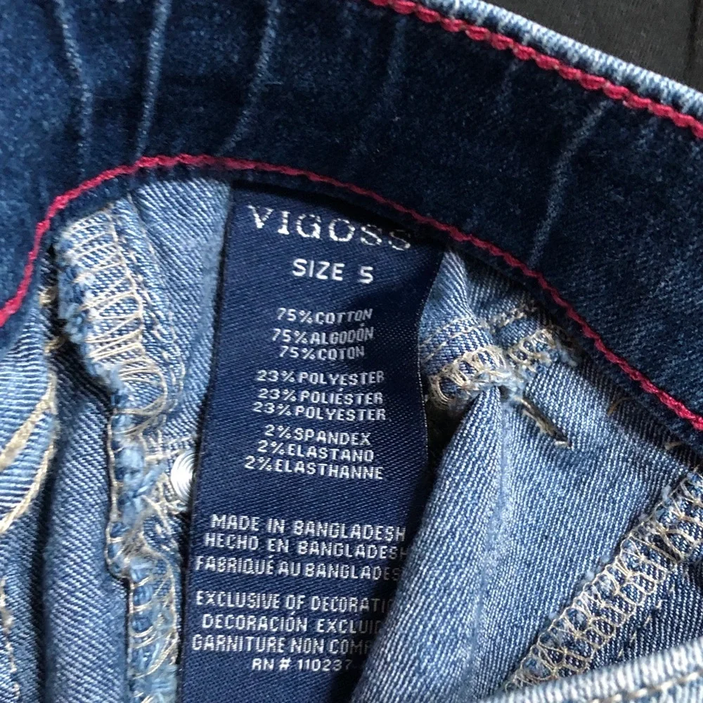 BUNDLE Vigoss Size 5 Black Tank with Light Blue Denim Shorts - The Chelsea